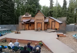 Photo of Merry Wives stage